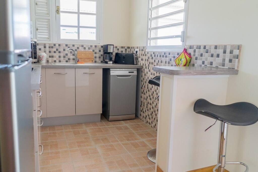 Location Saisonniere Bel Appartement Les Trois-Ilets Buitenkant foto